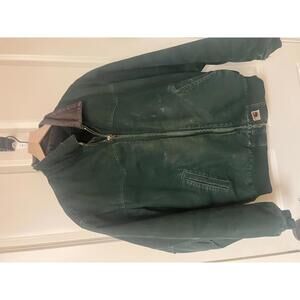 Carhartt Men's sana fe Jacket Green Work Coat